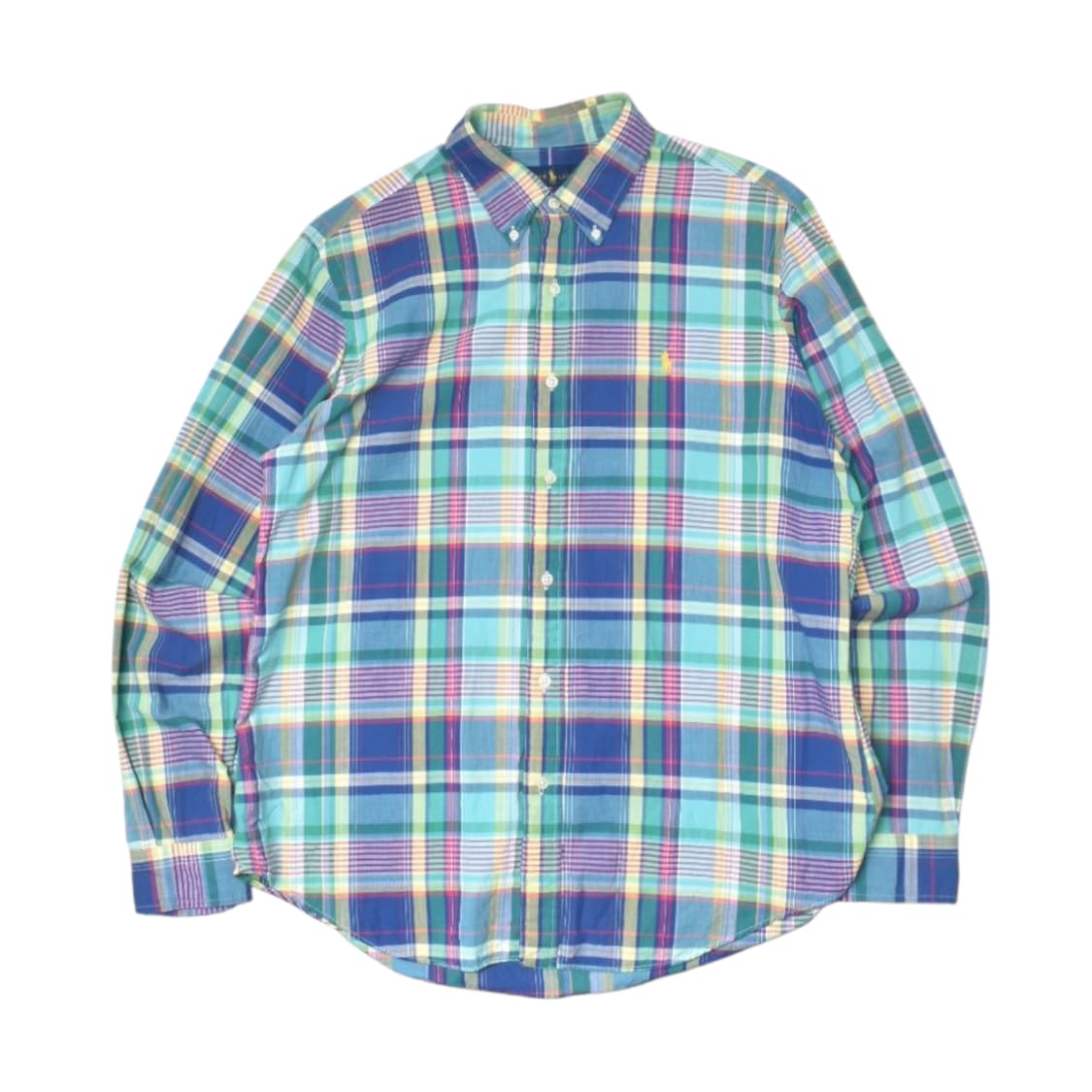 폴로랄프로렌 신형라벨 체크 셔츠 L 상품이미지2