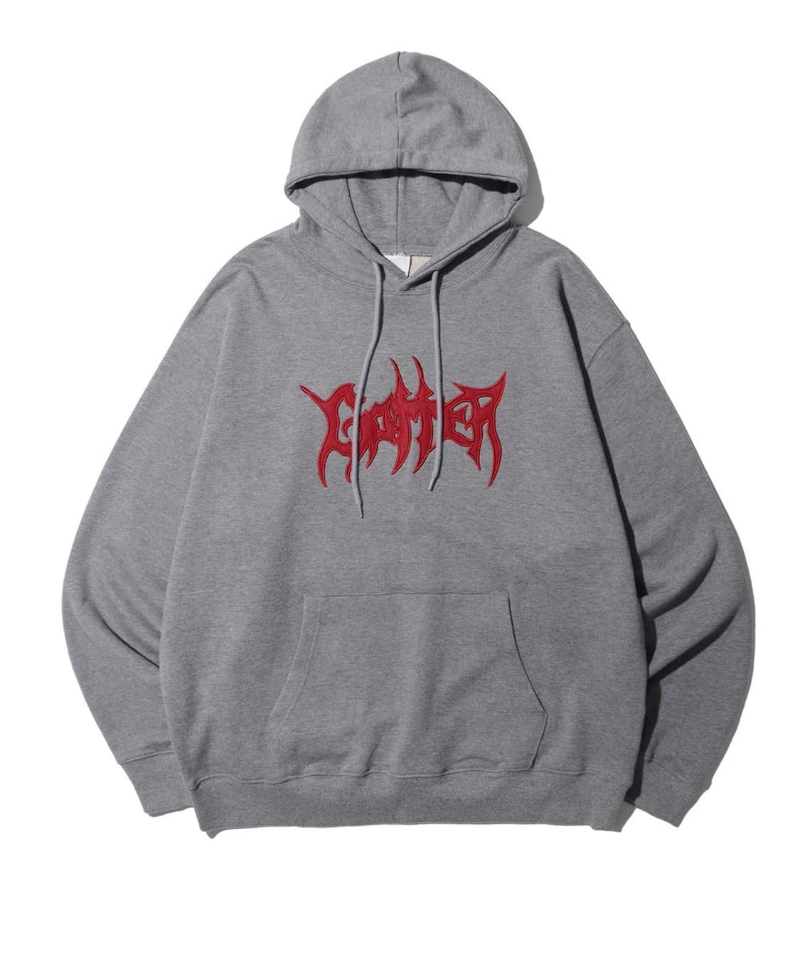 가터갤러리 빅 로고 후드 그레이 L 상품이미지1