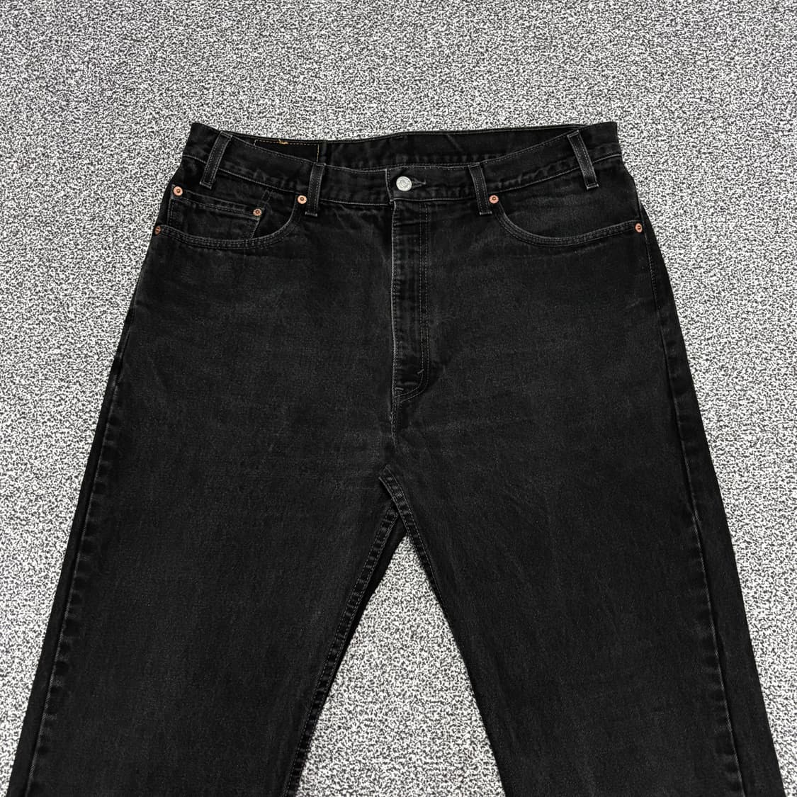 90s 빈티지 리바이스 505 블랙 허리47.5cm 상품이미지3