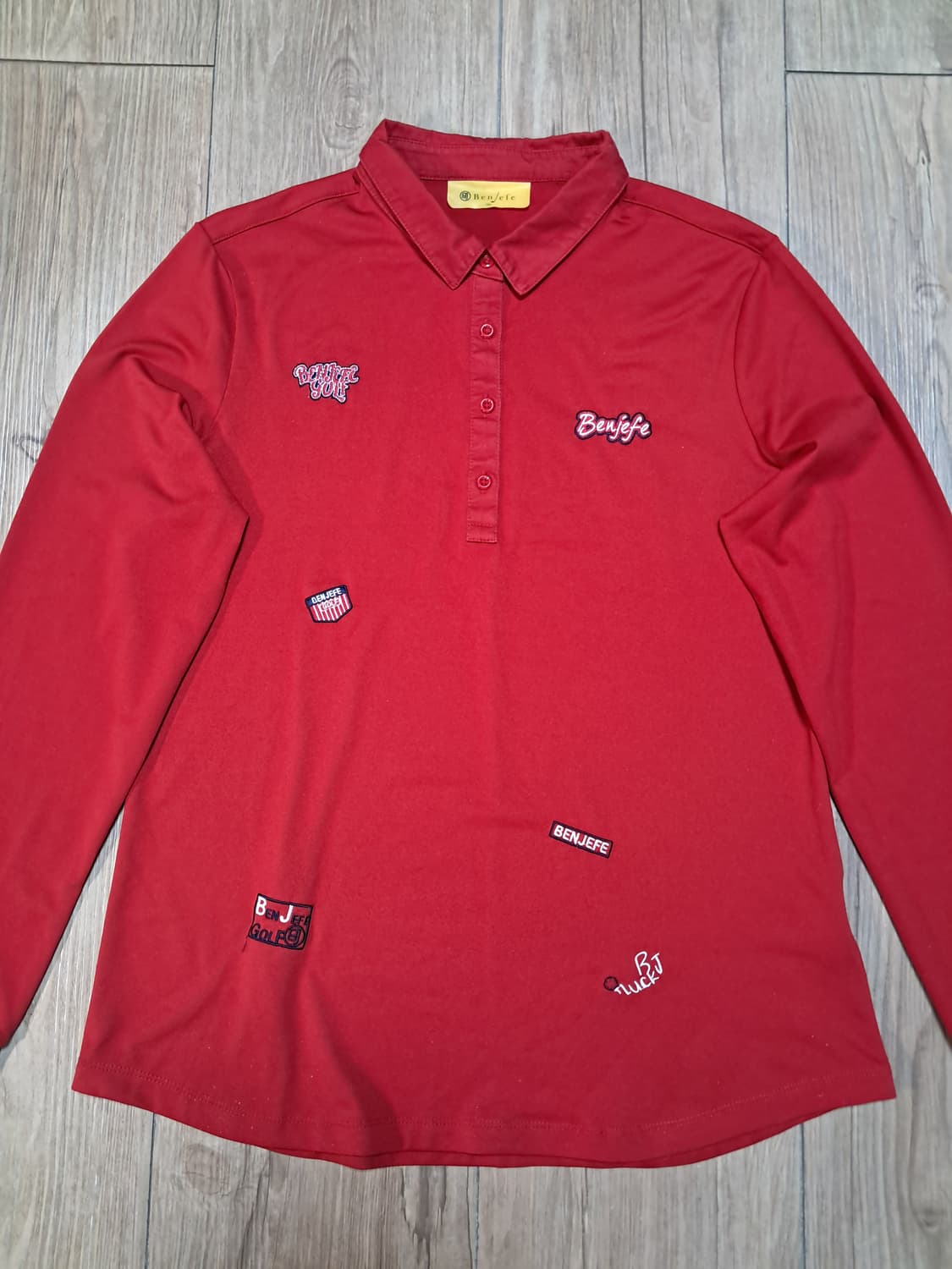 벤제프 골프 여성 긴팔티 100 상품이미지3