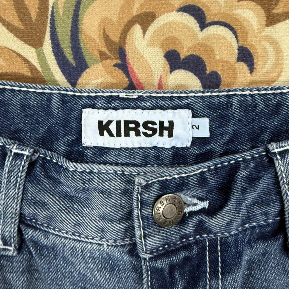(2)키르시 KIRSH 워싱 데님반바지 상품이미지4