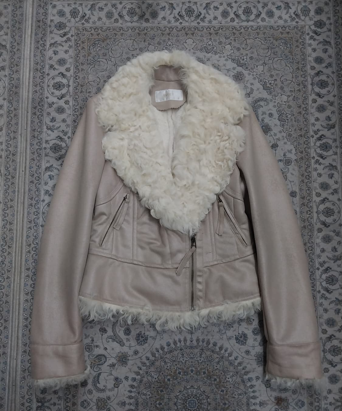 soup 퍼 무스탕 아이보리 자켓 66 (55까지) 상품이미지1