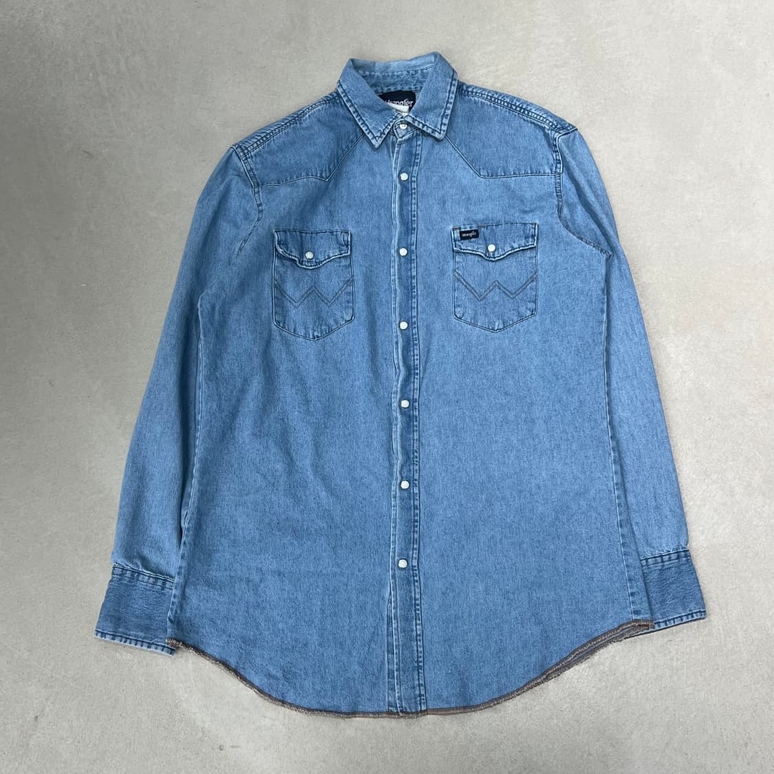 랭글러 워크 데님셔츠 s08971 상품이미지1