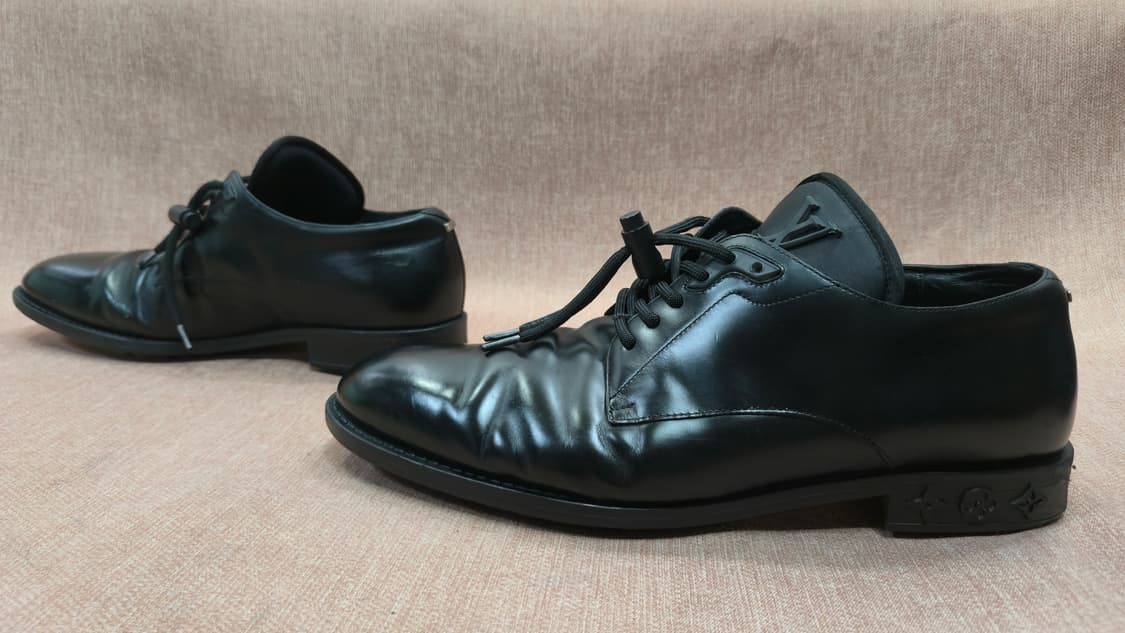 루이비통 265mm-  카프스킨 남성 포멀 더비 슈즈 상품이미지4
