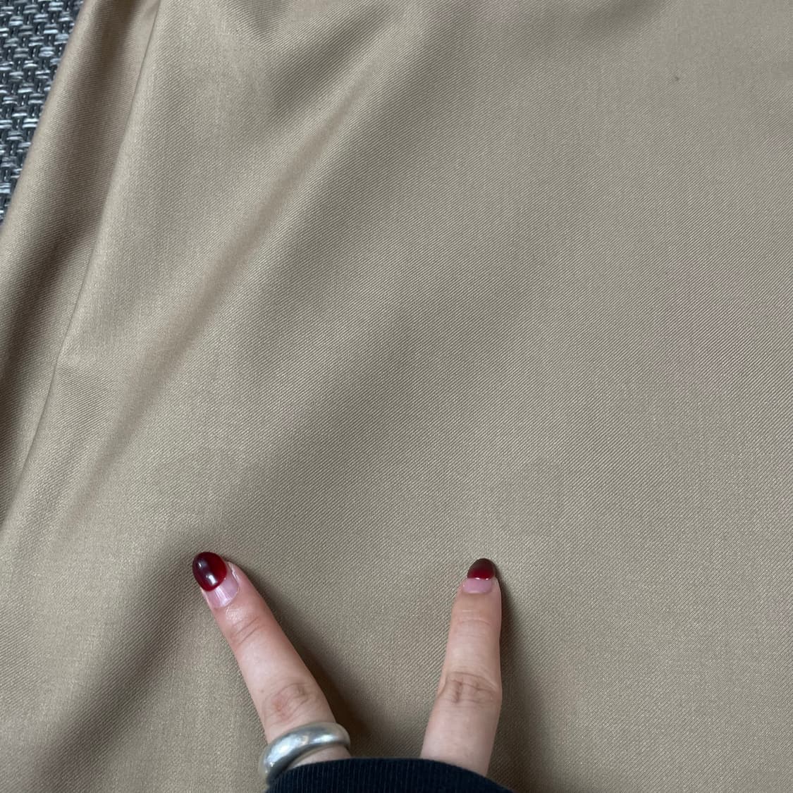 엘무드 베이지 원포켓 긴팔 셔츠 46 상품이미지6