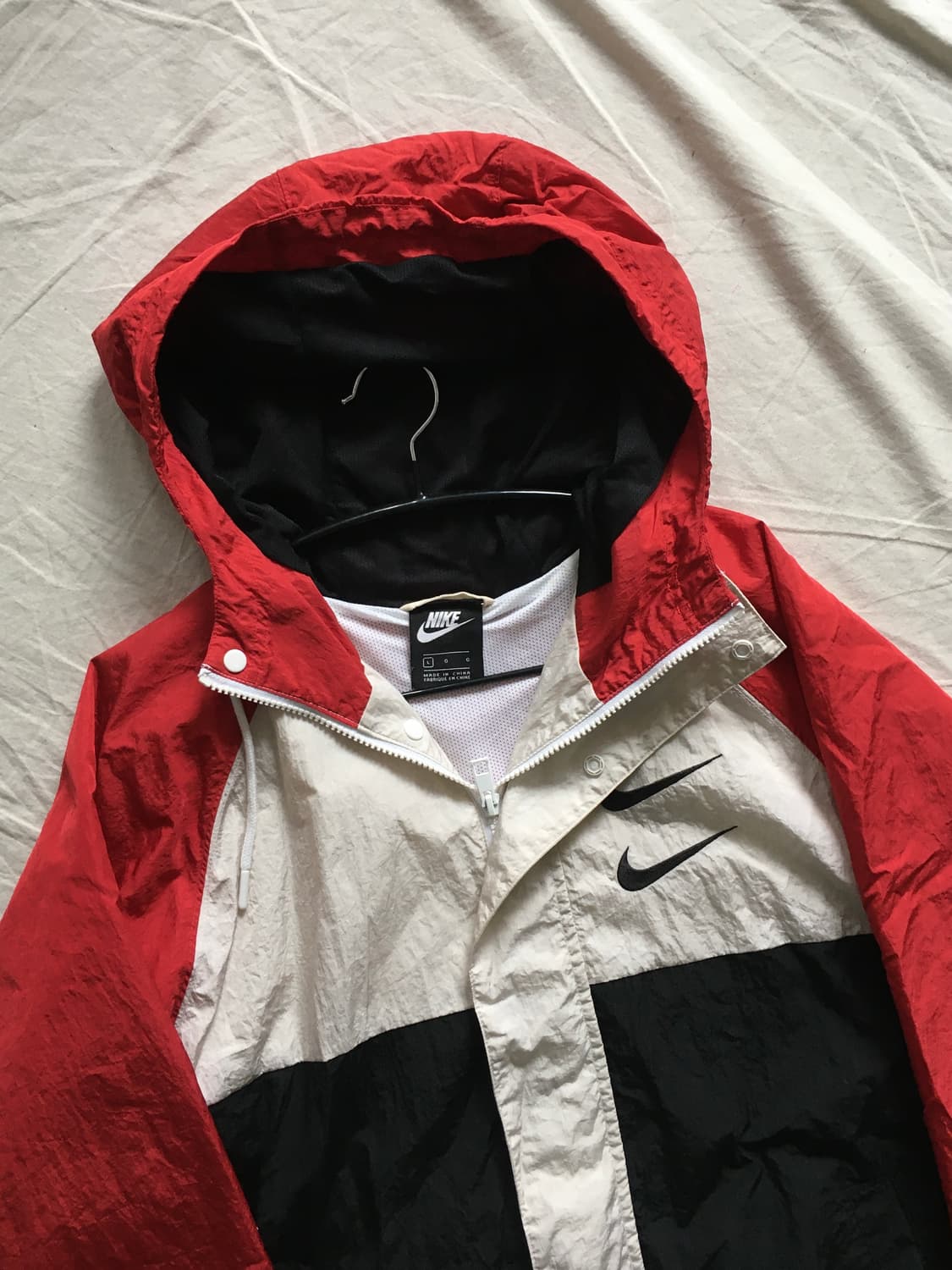 나이키 더블스우시 배색 바람막이 상품이미지4