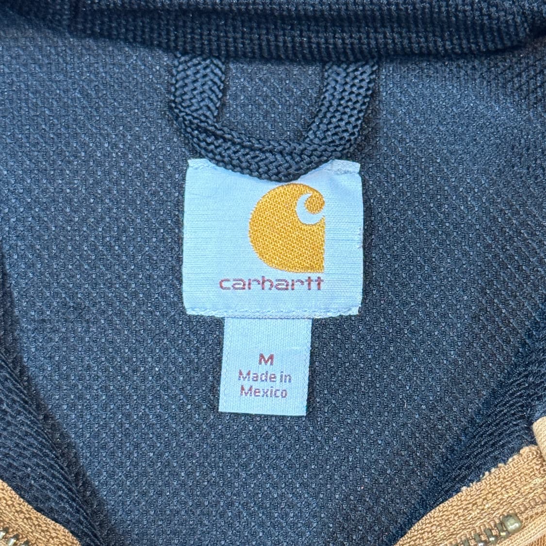 M) 칼하트 레인디펜더 워크웨어 써멀 후드집업 브라운 상품이미지8