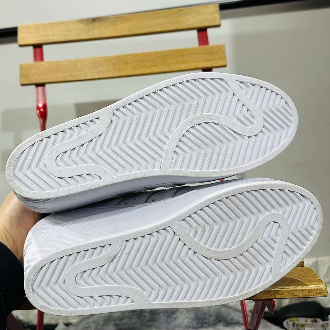 270) 아디다스 운동화 남성 남자 슈퍼스타 엘루어  골드 메탈릭 상품이미지6