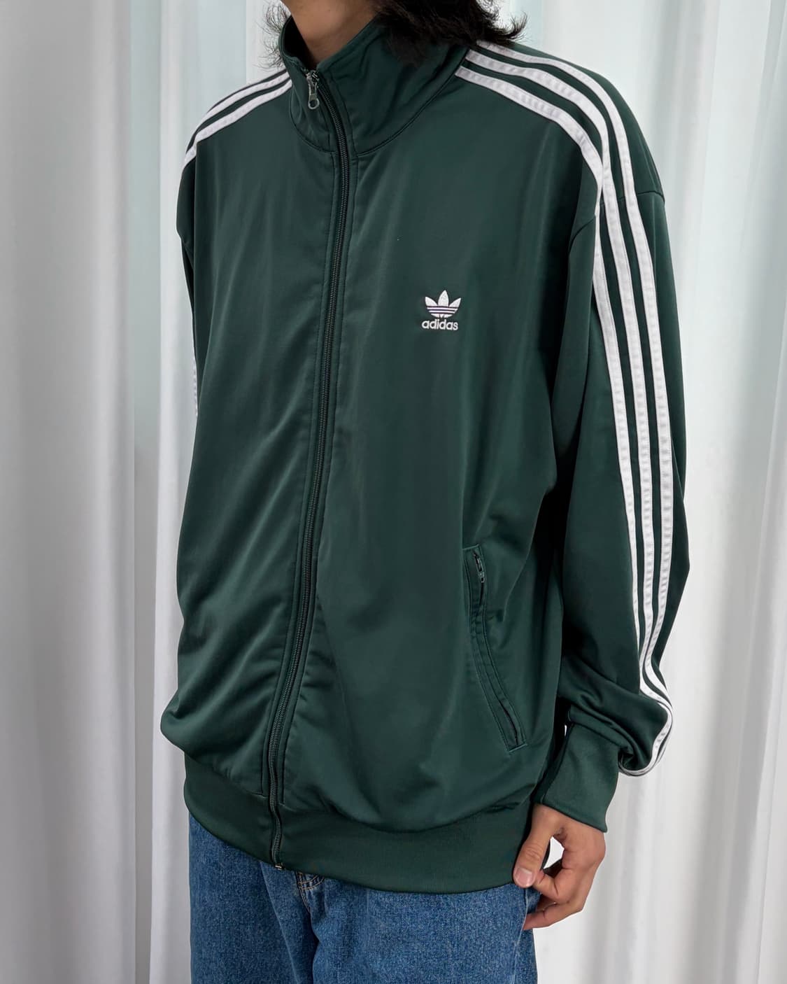 [2XL]아디다스 파이어버드 카키 트랙탑 져지 상품이미지1