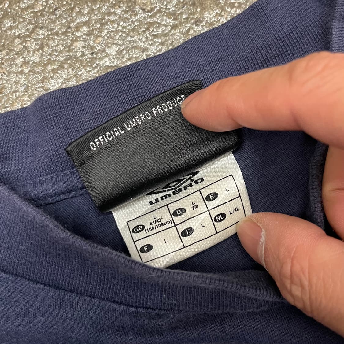 00s 엄브로 잉글랜드 국대 티셔츠 (100-105) 상품이미지5