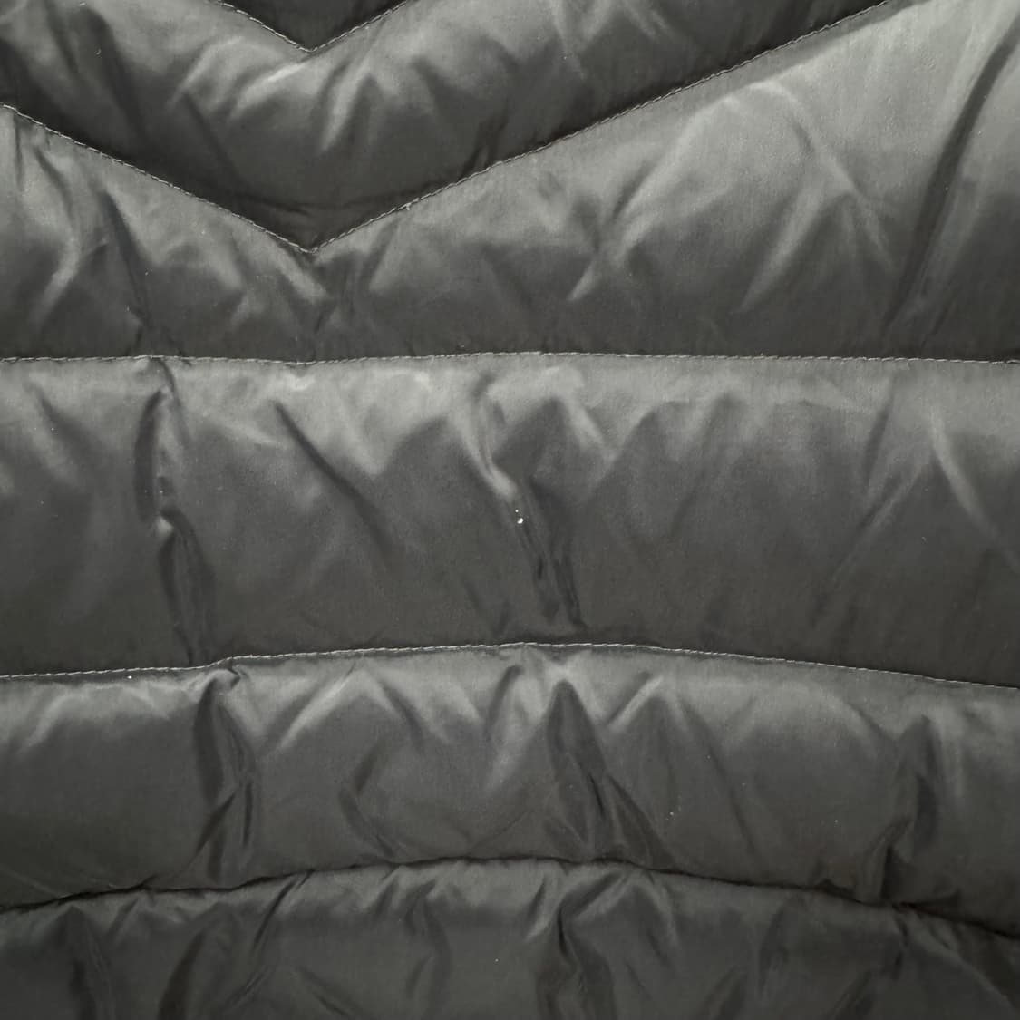 디젤 테크웨어 패딩 자켓 전면 집업 포켓 포인트 블랙 상품이미지9