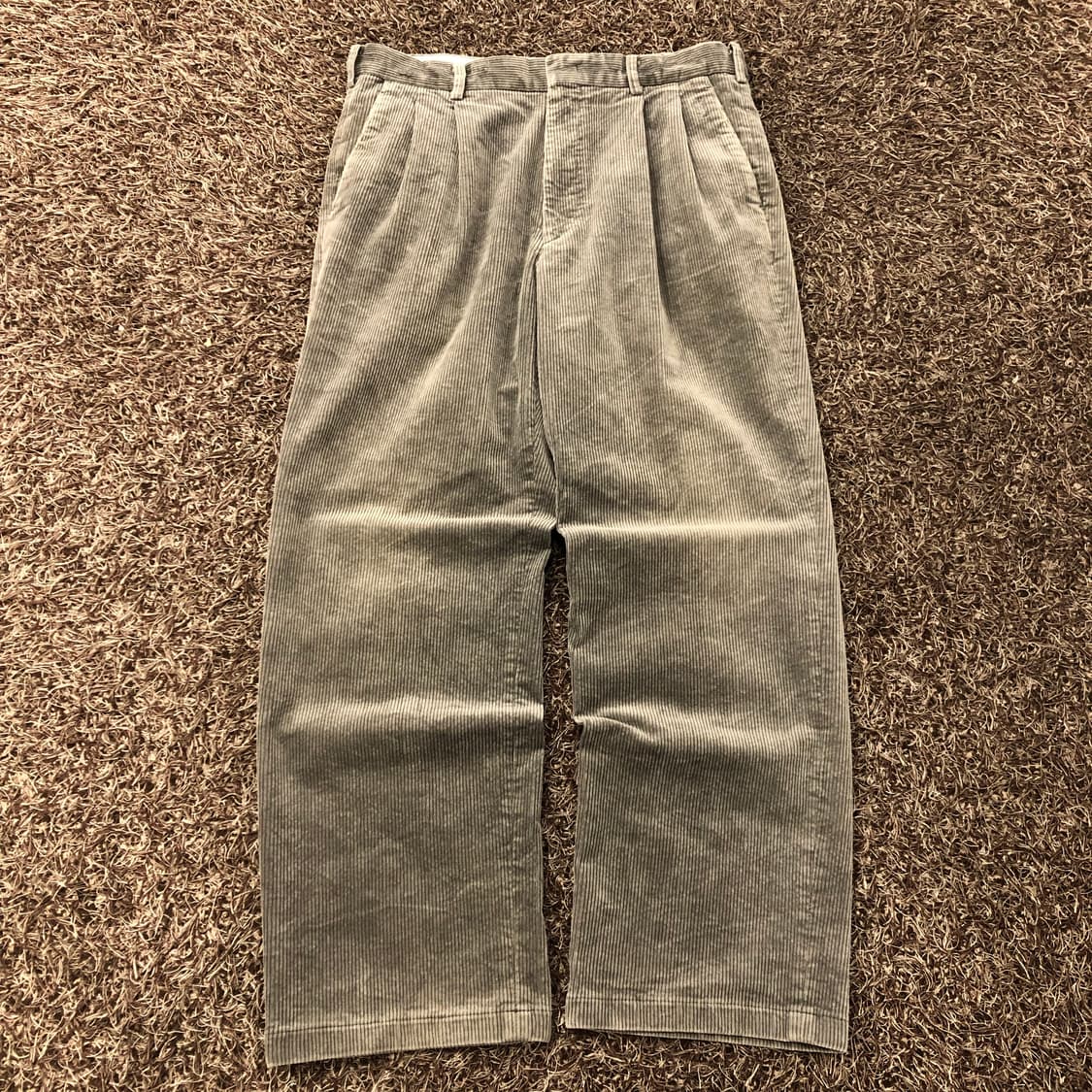 입생로랑 아카이브 그레이 코듀로이 팬츠 상품이미지2