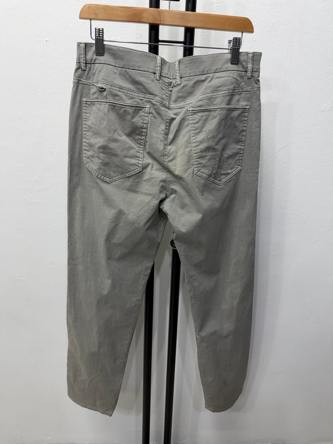 정품) 타임옴므 한섬 23ss 스트레이트 핏 팬츠 76(30) 상품이미지3