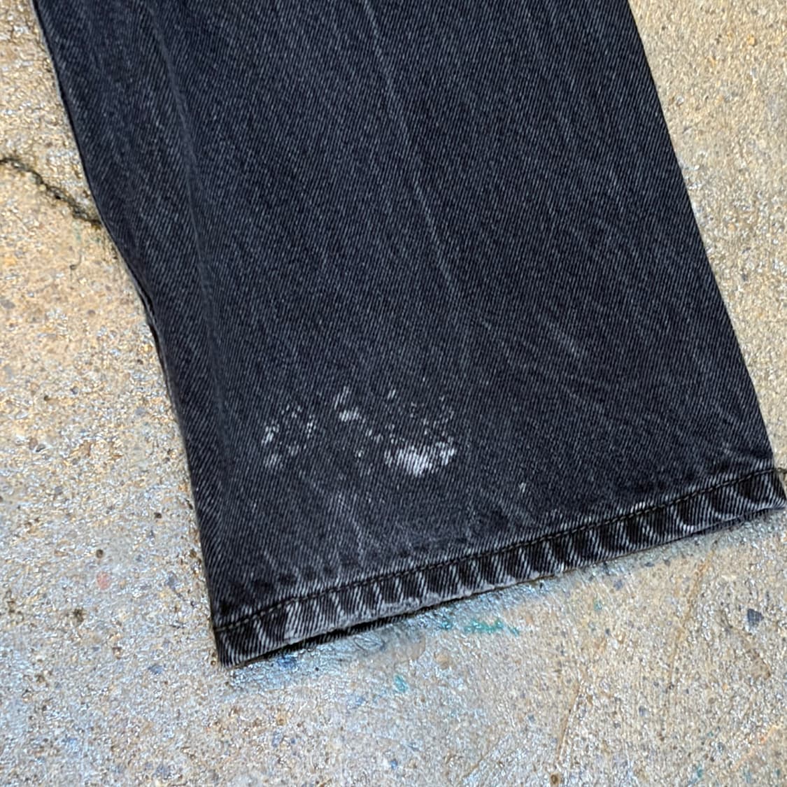 00s 미국 빈티지 리바이스 501 블랙진 청바지 상품이미지9