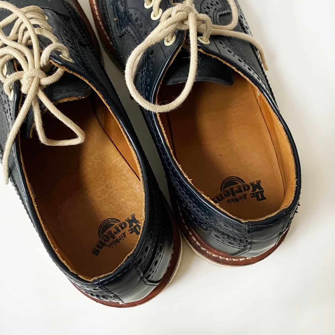 닥터마틴 알프레드 네이비 윙팁 로퍼 260 상품이미지4