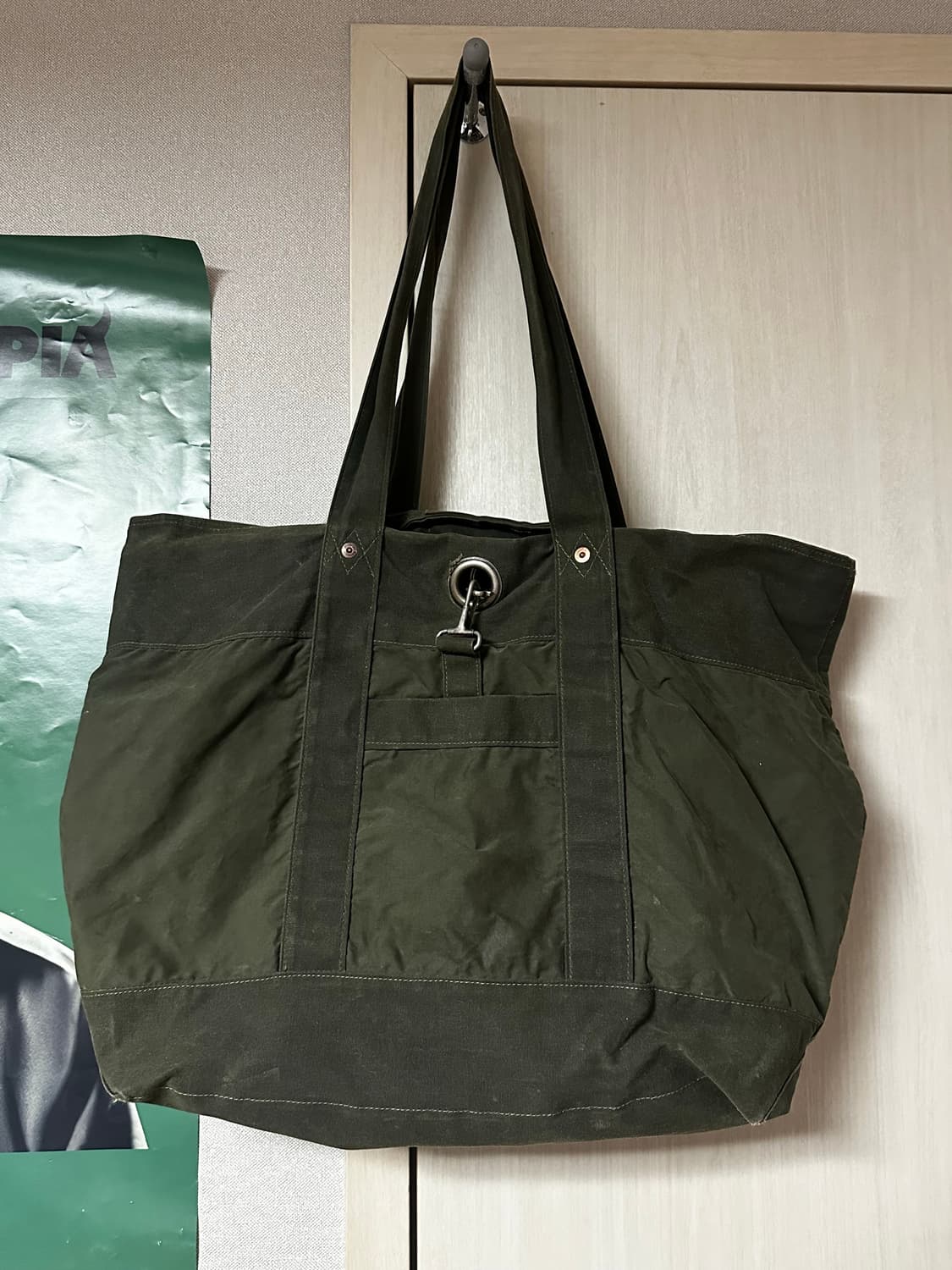 왁스드 토트백 상품이미지4