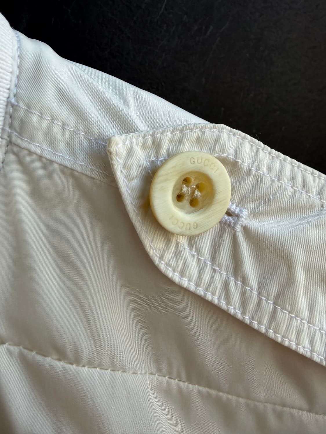 48/ 구찌 톰포드 03AW 나일론 봄버 견장 자켓 상품이미지5