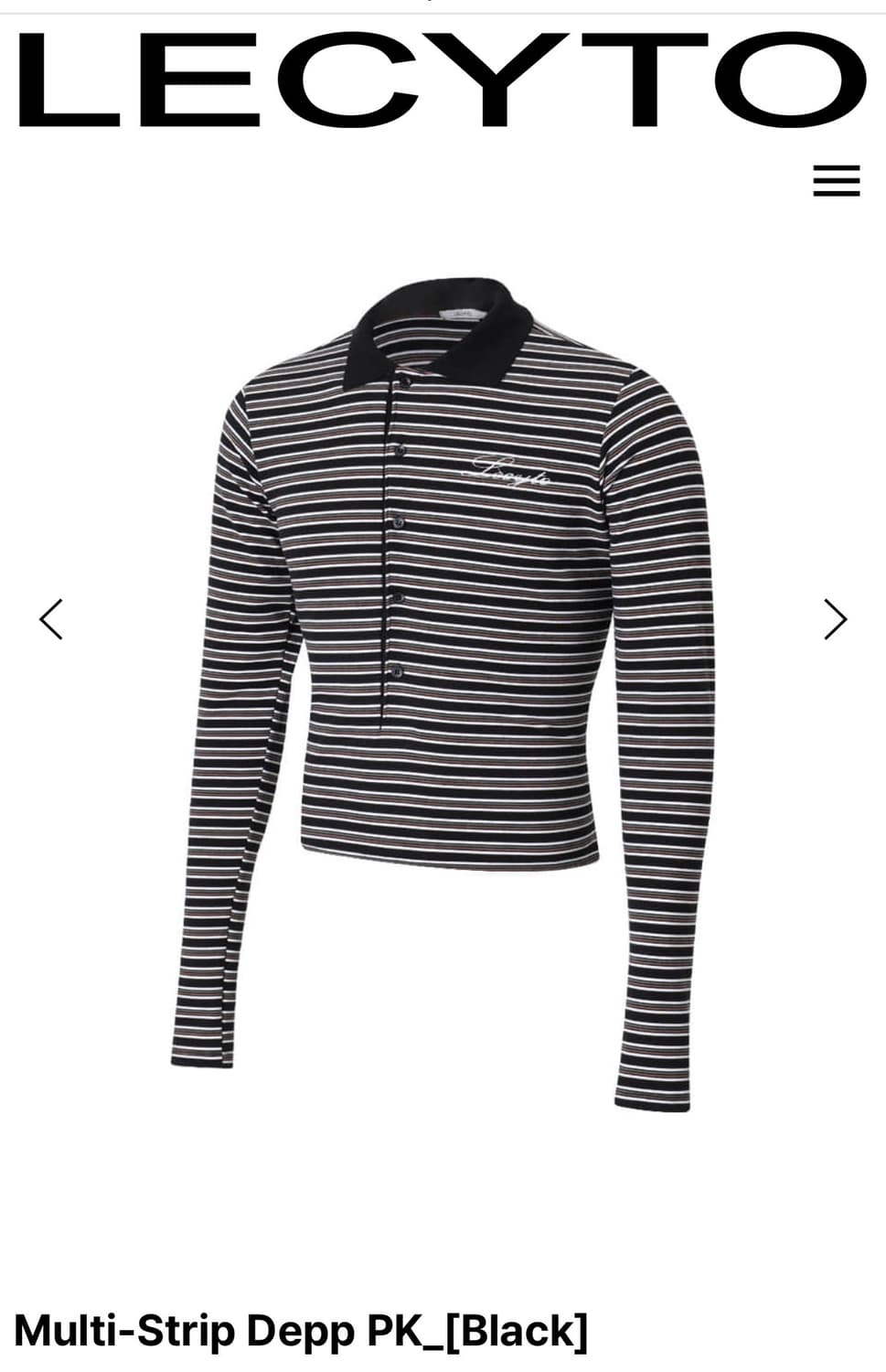 레씨토 Multi-Strip Depp PK_[Black] 구매원합니다 상품이미지1