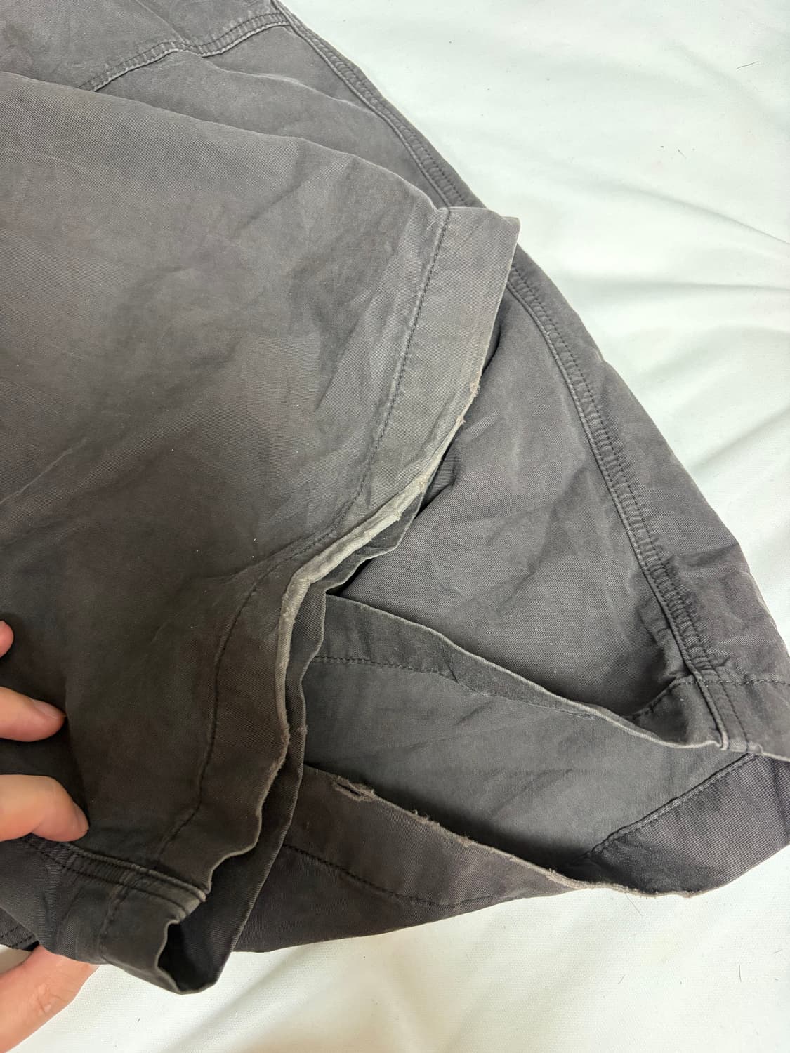 고낙 아머리 팬츠 차콜 상품이미지6