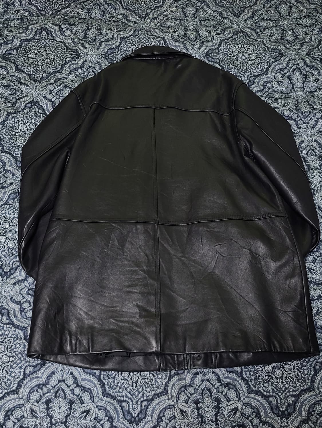 일본 빈티지 램스킨 카코트 m~l 상품이미지2