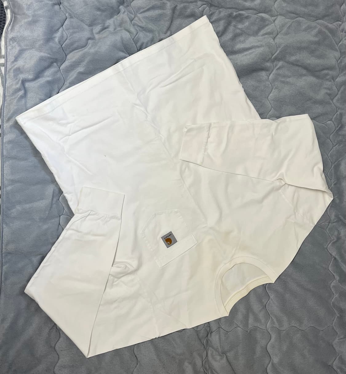 칼하트 wip 포켓 롱슬리브 긴팔 티셔츠 상품이미지1