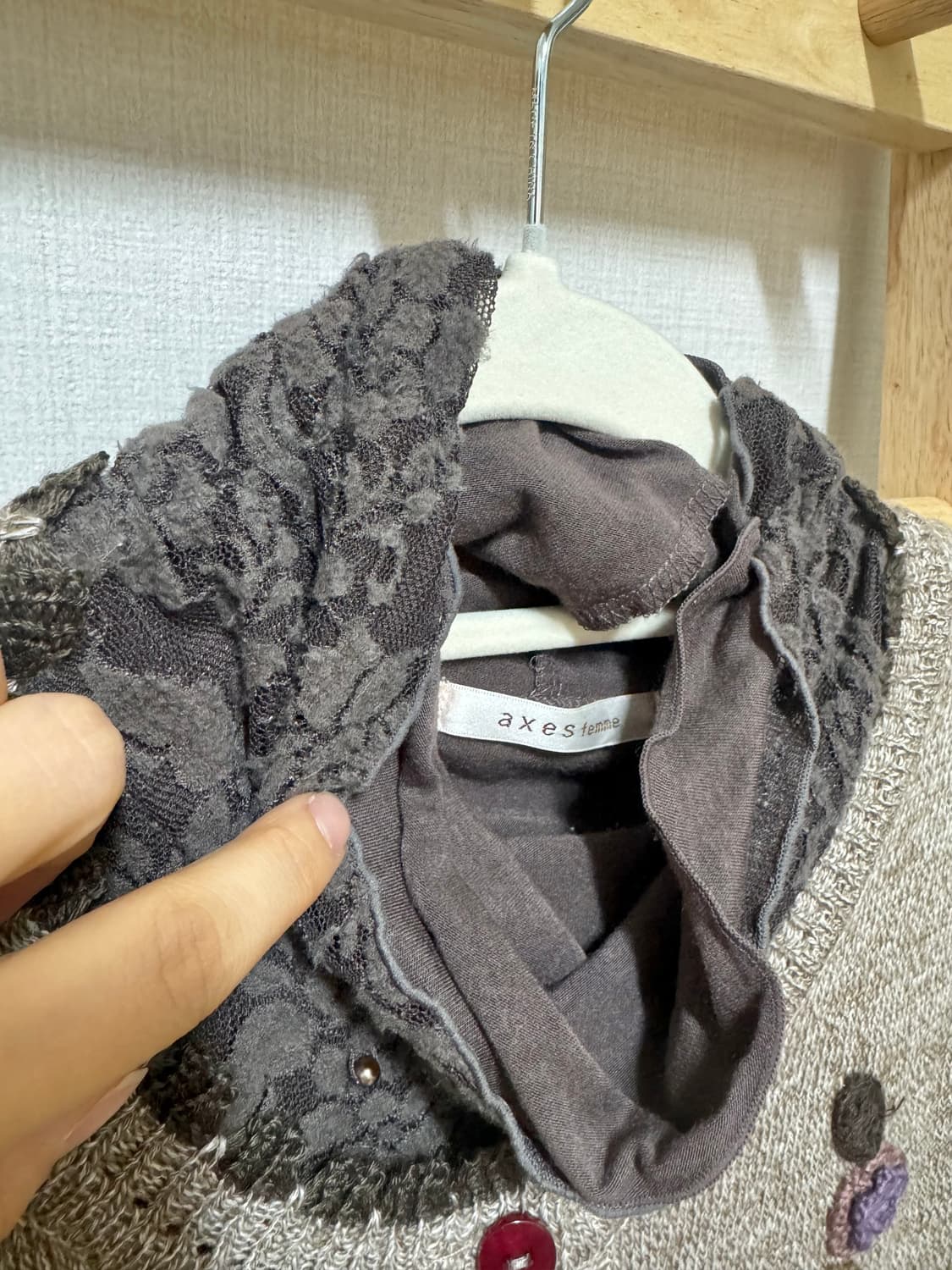 초코  할미모리 상의 set 상품이미지4