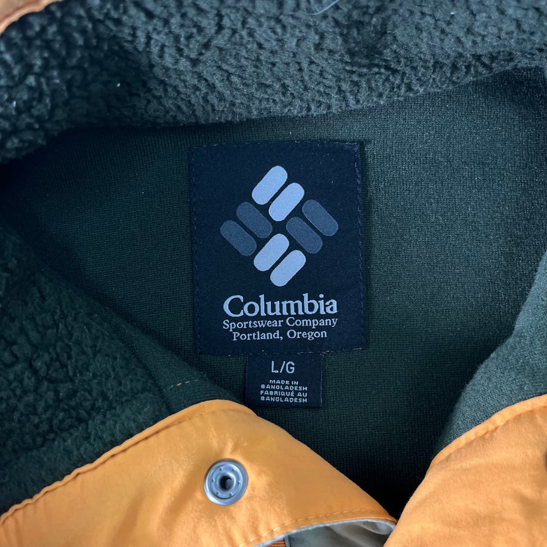 100 콜롬비아 헬베티아 하프집업 플리스 자켓  상품이미지3