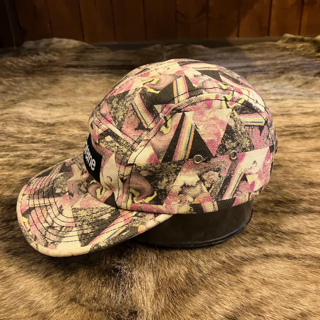 슈프림 x 리버티 페이즐리 캠프캡 OS 상품이미지3