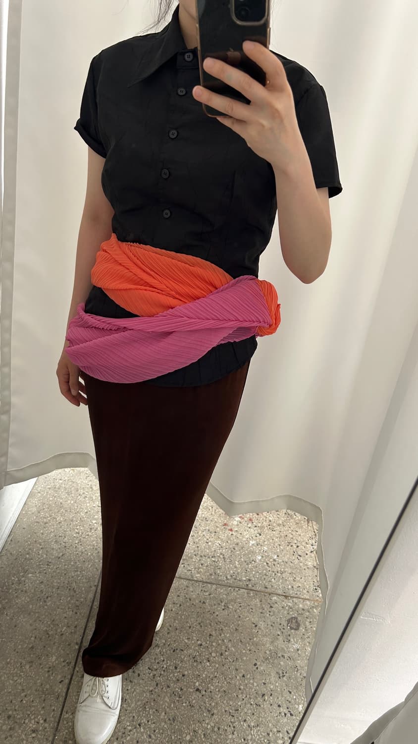 Issey Miyake Pleats Please scarf 상품이미지2