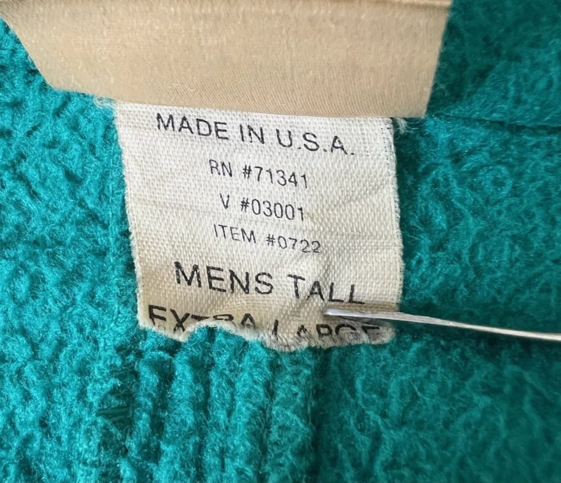 Vintage ll bean fleece xl tall 상품이미지4