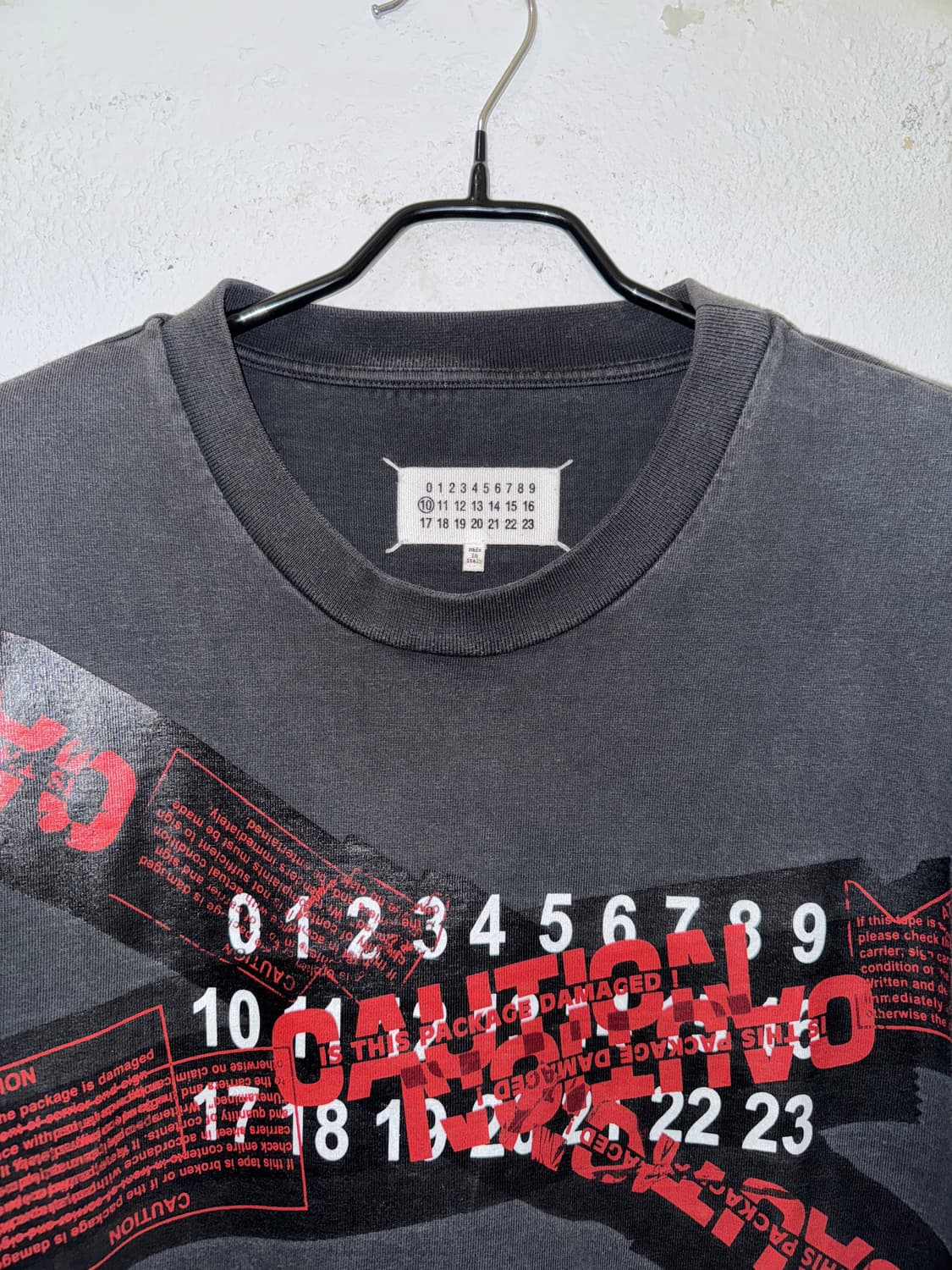 maison margiela 메종마르지엘라 테이핑 반팔티셔츠 상품이미지2