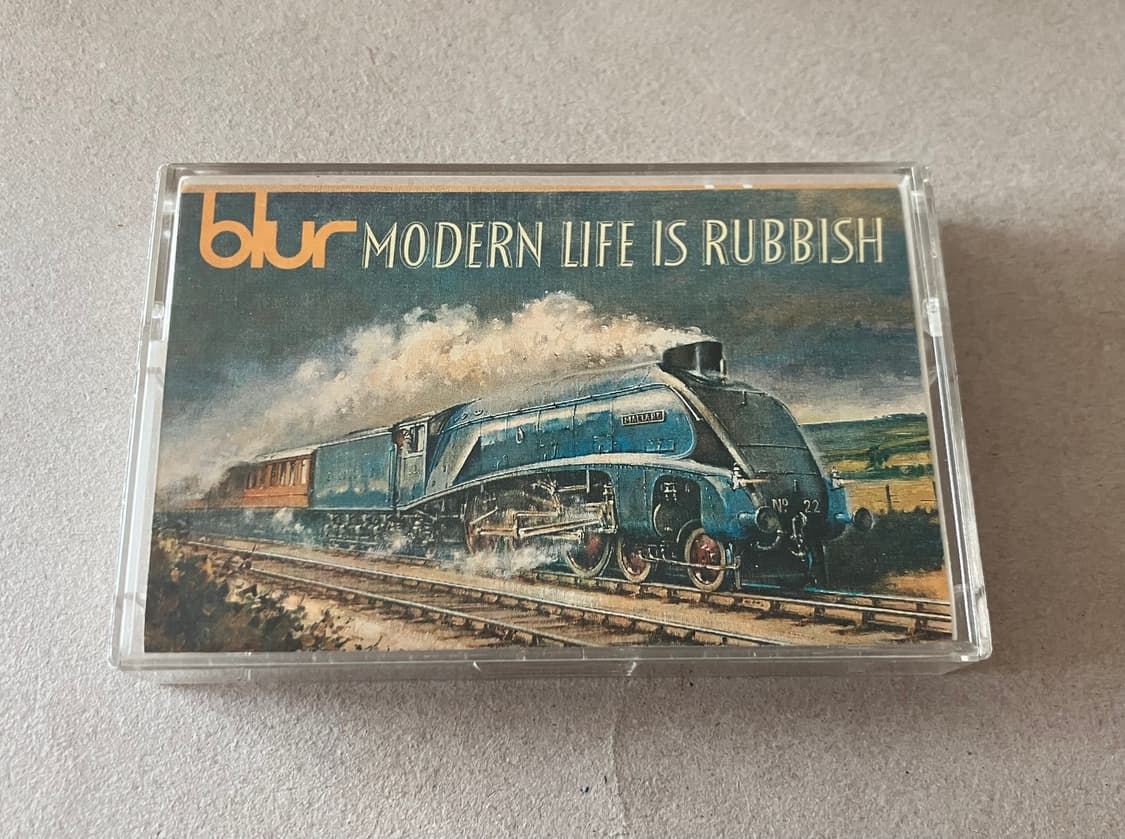 90년대 영국 브릿팝 Blur 블러 2집 국내 라이센스 초판 카세트테이프 상품이미지1