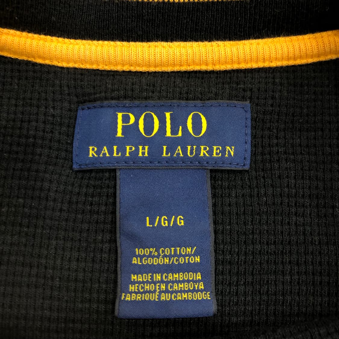 폴로 랄프로렌 와플 긴팔 티셔츠 롱슬리브 상품이미지5