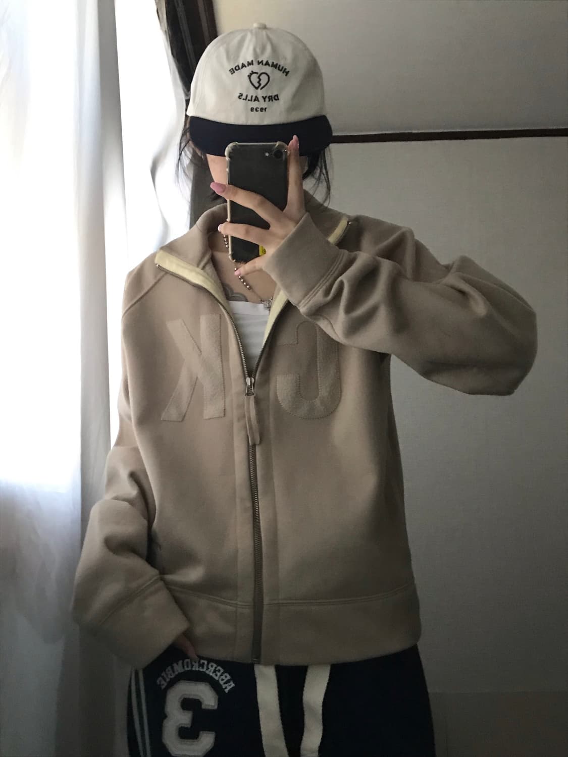 켈빈클라인 빅로고 면집업 상품이미지6