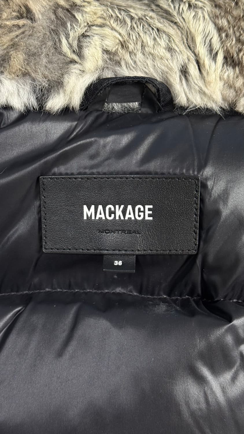 맥케이지 딕슨 패딩 (36) 실버퍼 상품이미지6