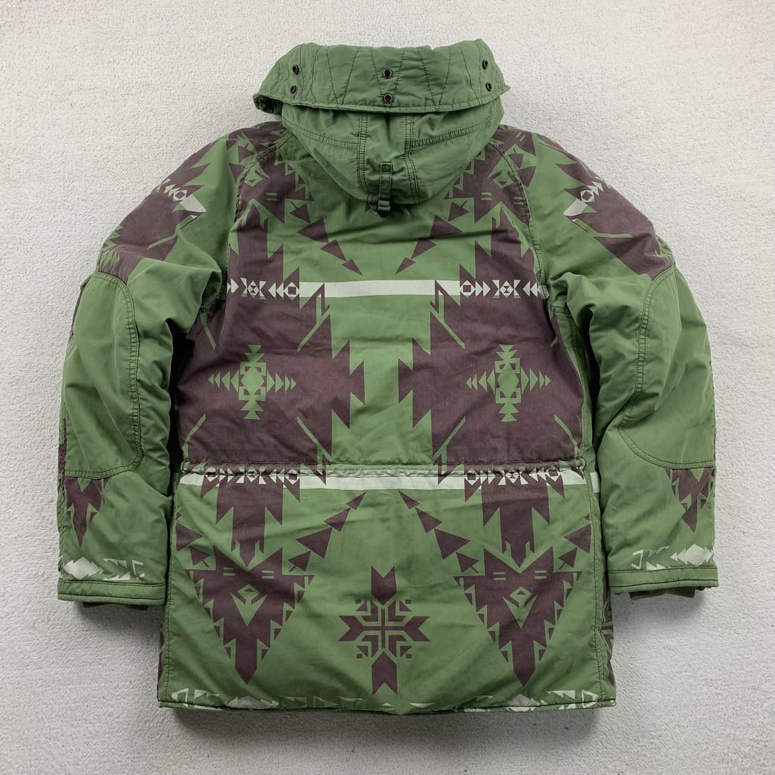 폴로 데님앤서플라이 나바호 패턴 n3b 야상 다운 패딩 상품이미지2