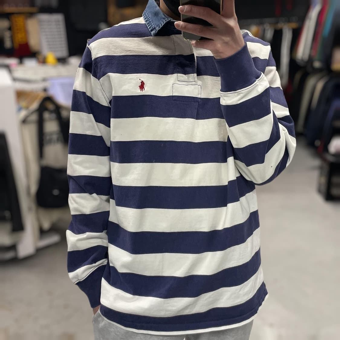 폴로 랄프로렌 럭비티 상품이미지2