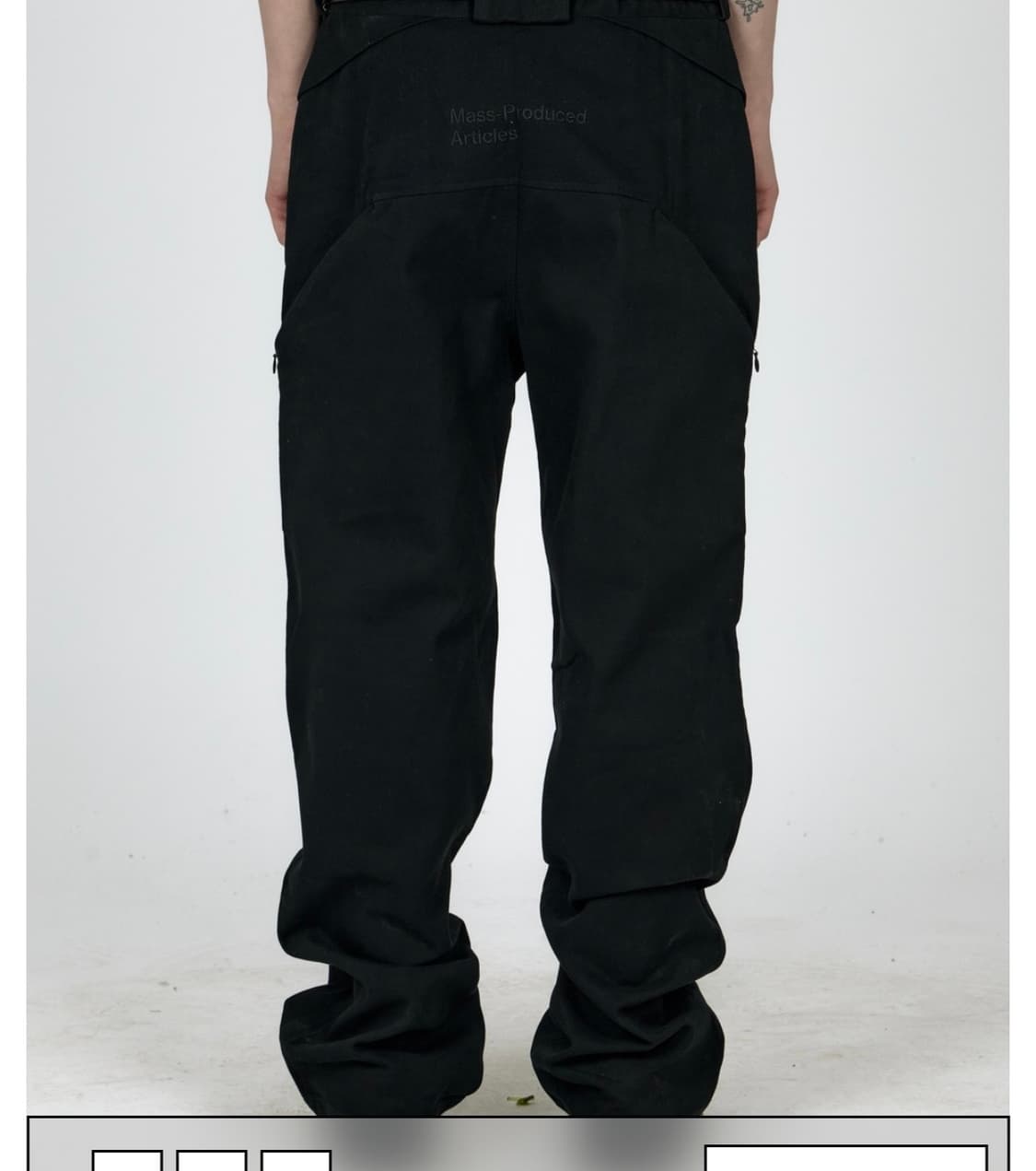플라스틱 프로덕트 MPa PLANT PANTS (BLACK) 상품이미지1