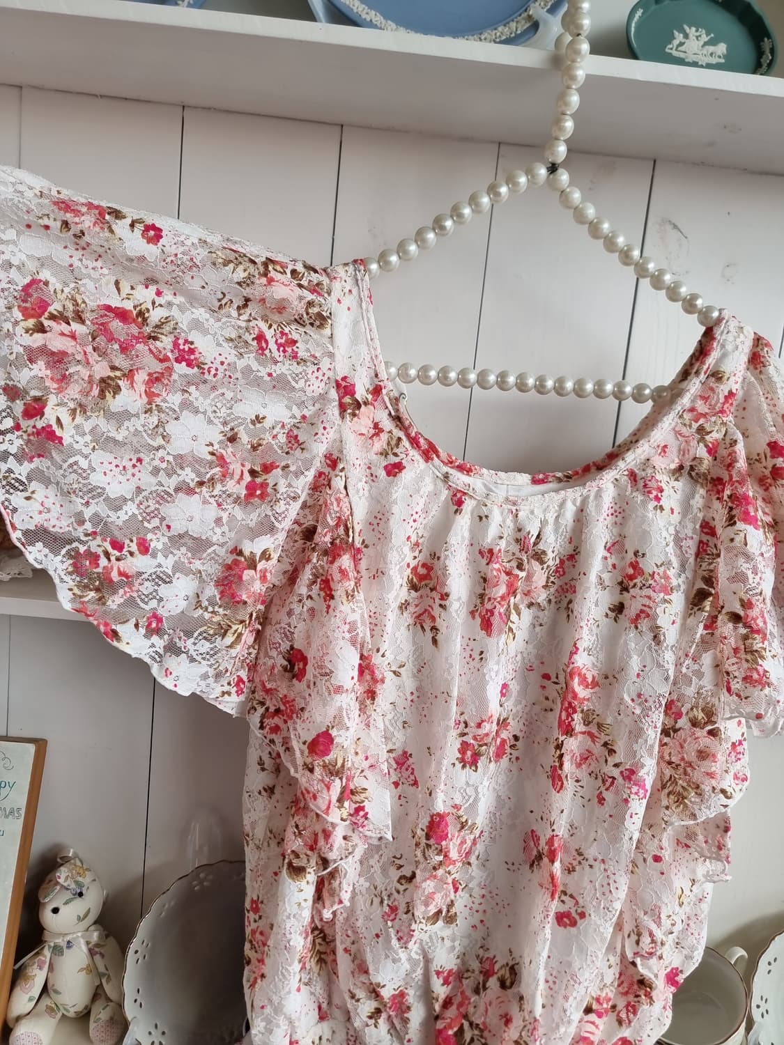 플라워 레이스 캉캉 원피스 상품이미지2