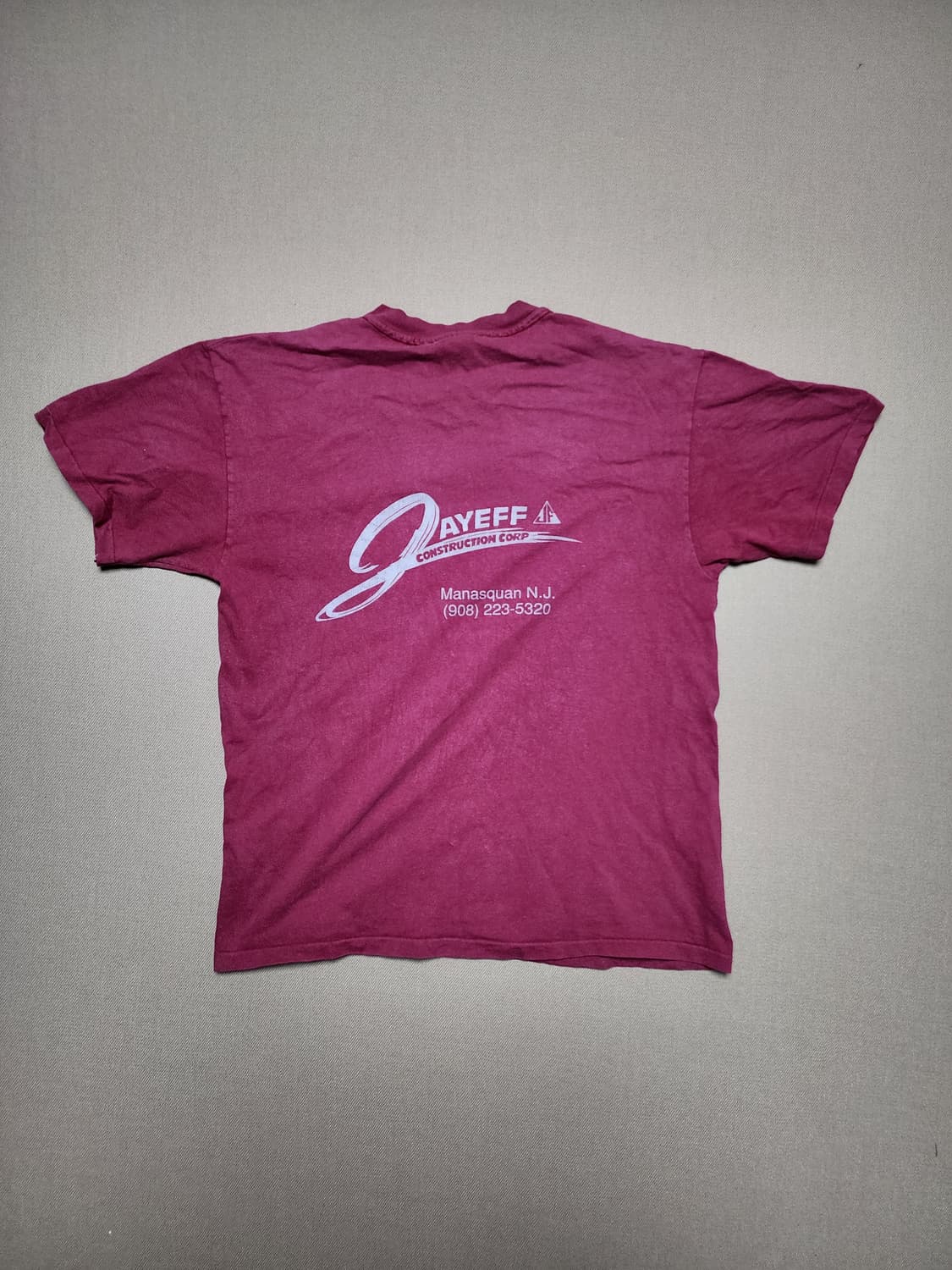 90s Hanes BEEFY-T AYEFF Vintage T-shirt 상품이미지2