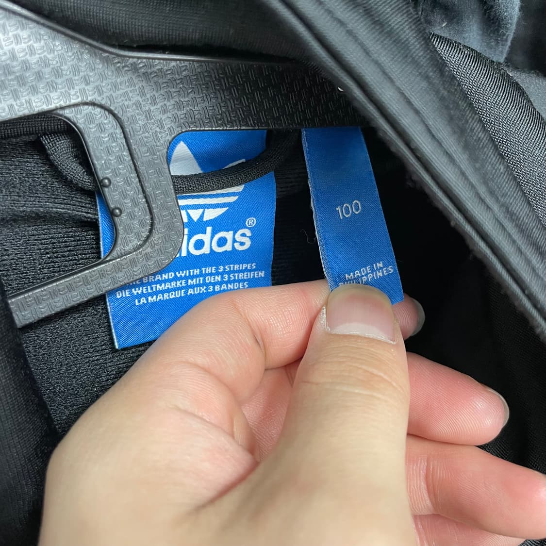 아디다스 블랙 삼선 파이어버드 트랙탑 져지자켓 상품이미지4