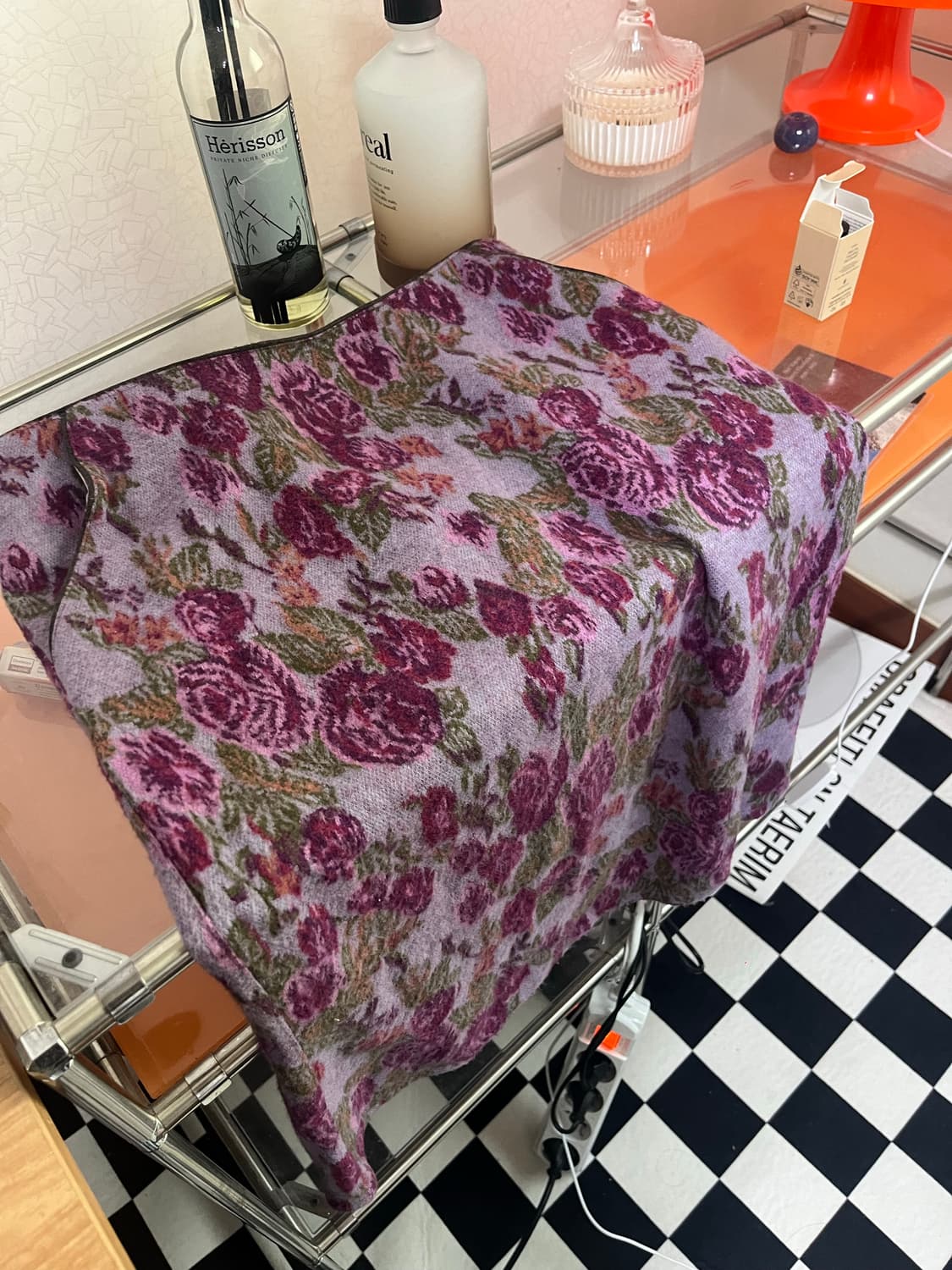 vintage flowers skirt 상품이미지2