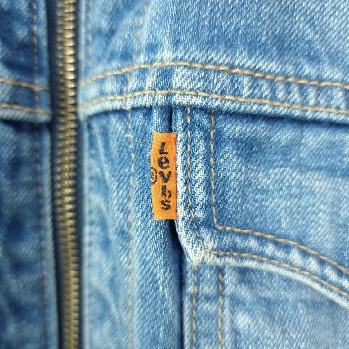 [리바이스] 오렌지탭 집업 트러커 데님 자켓 청자켓 M19882 상품이미지7