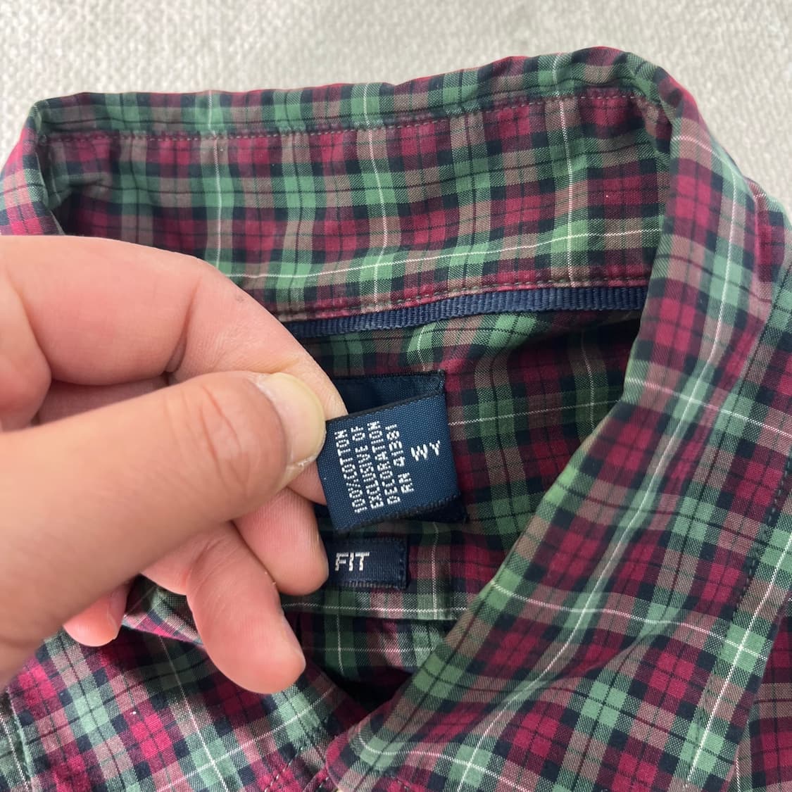 100 폴로랄프로렌 빈티지 체크 셔츠 상품이미지5