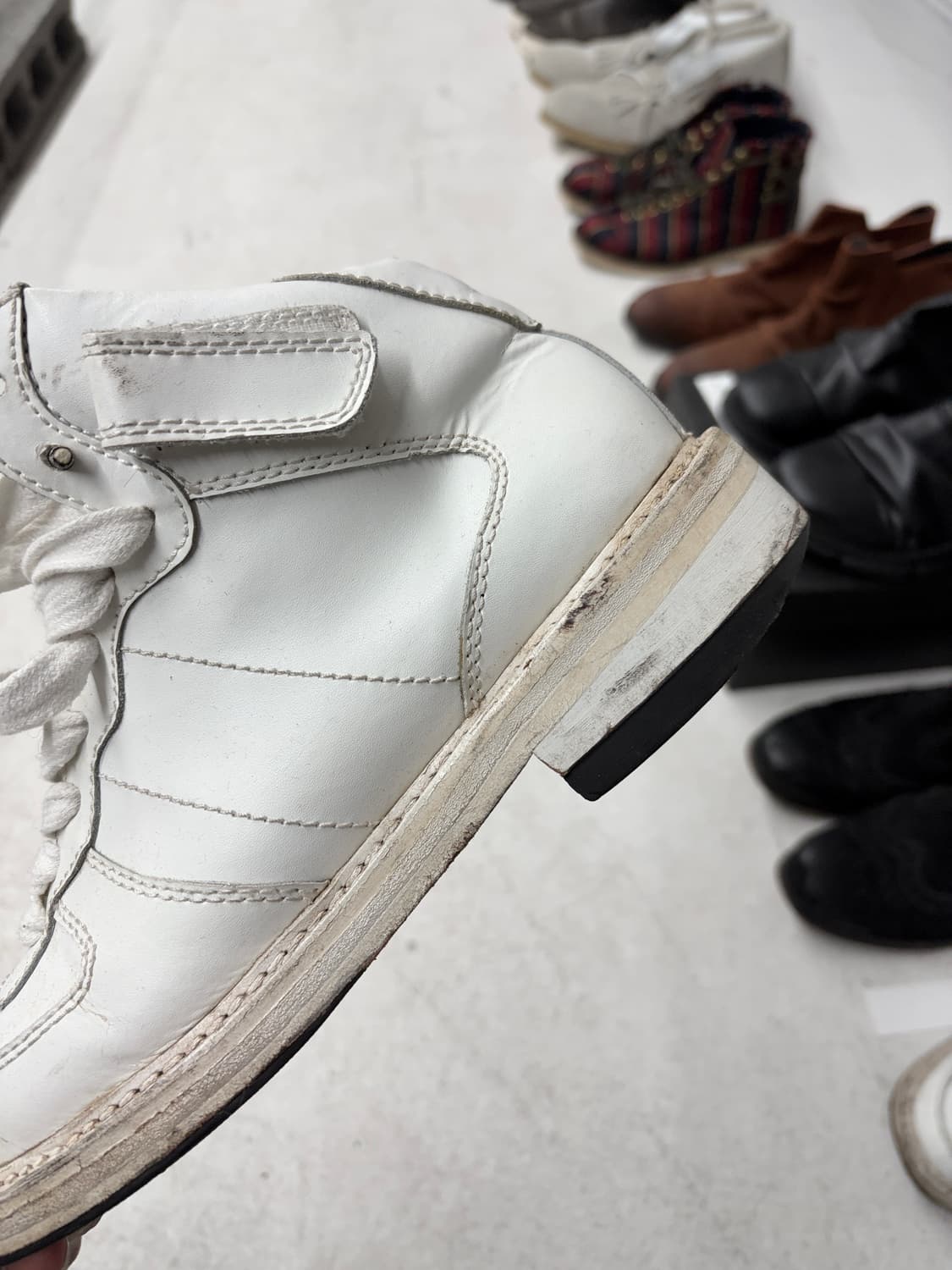 미하라 야스히로 하이브리드 레더 스니커즈 상품이미지7