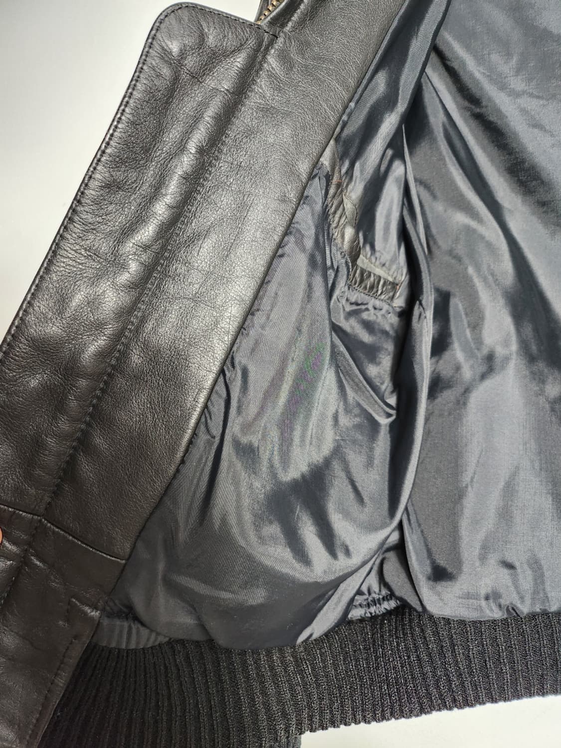 A-2 카우레더 자켓 상품이미지6