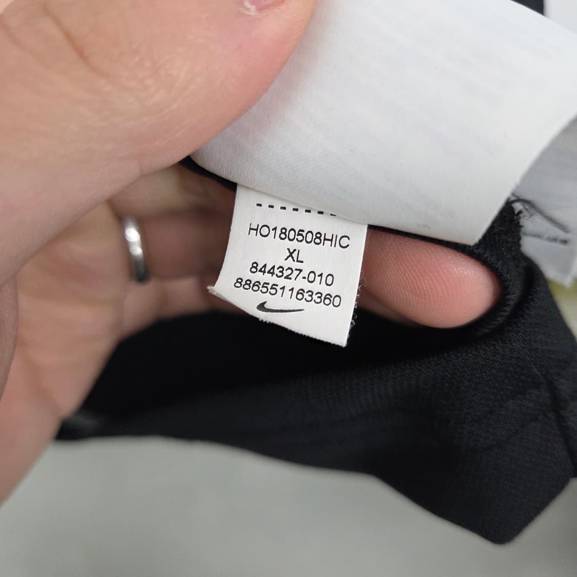 나이키 드라이핏 블랙 트랙 자켓 남XL 상품이미지5