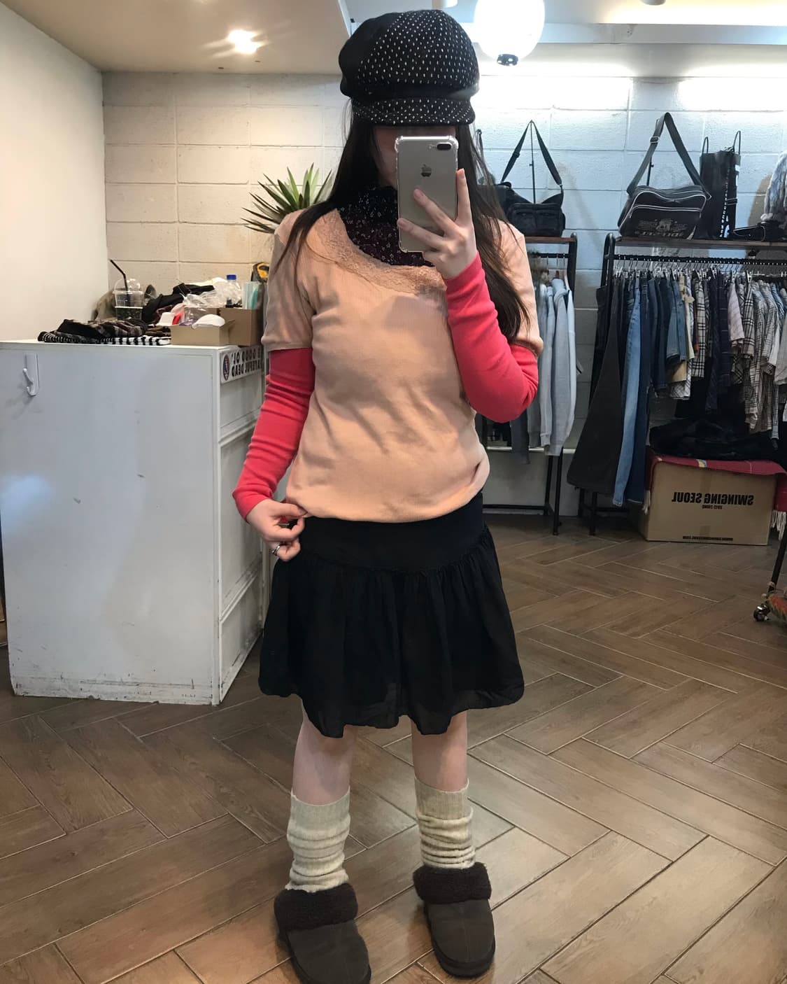 ♫ 레드 포인트 온나 코디 🍓 (4p) 상품이미지2