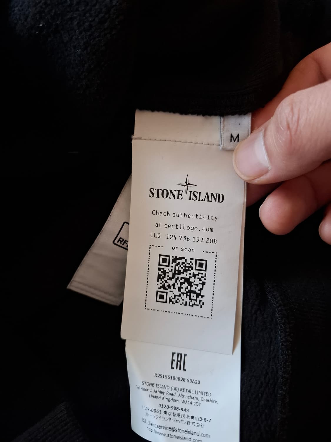 25ss 스톤아일랜드 맨투맨 M 상품이미지5