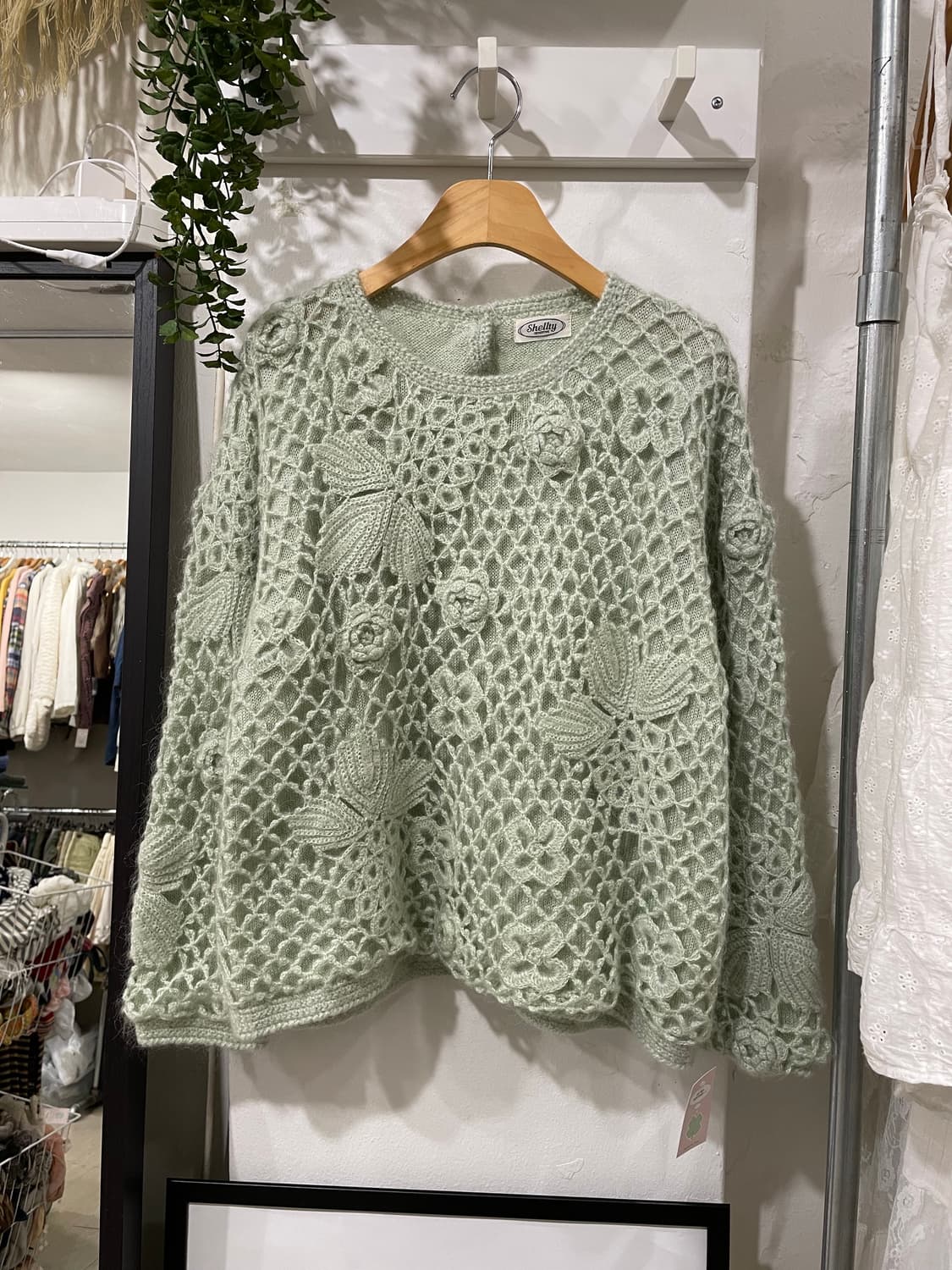 Mint Garden Crochet knit 상품이미지7